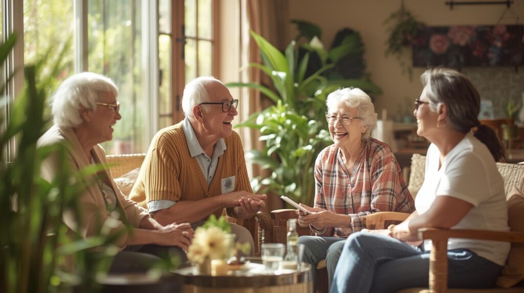 Longevity Gemeinschaft soziale Verbindung