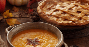 Herbst Rezepte, Wärmende Wohlfühlküche mit Kürbissuppe und Apfelkuchen