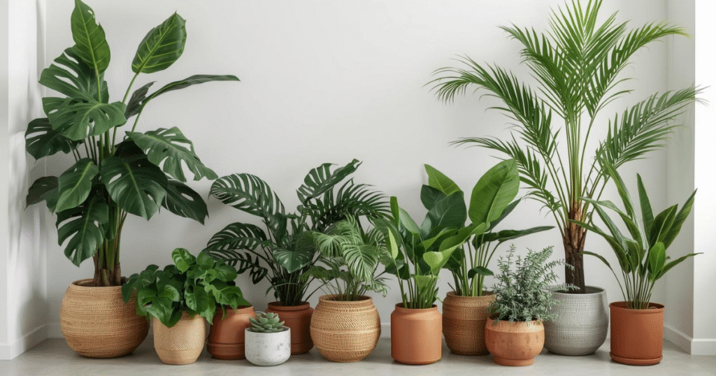 Pflanzen als lebendige Dekoration in deinem Wohnzimmer