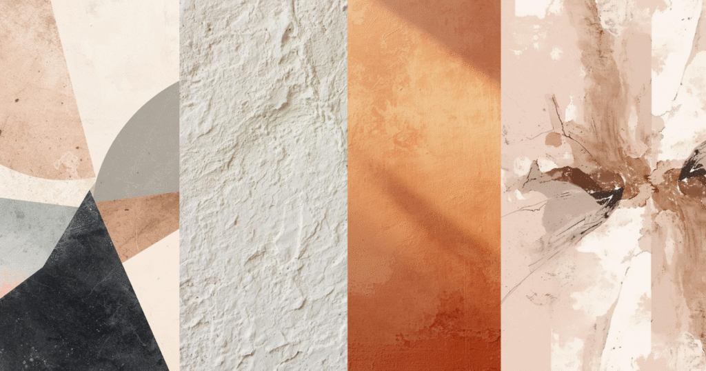 Statement-Wand: Farbe, Textur oder Tapete